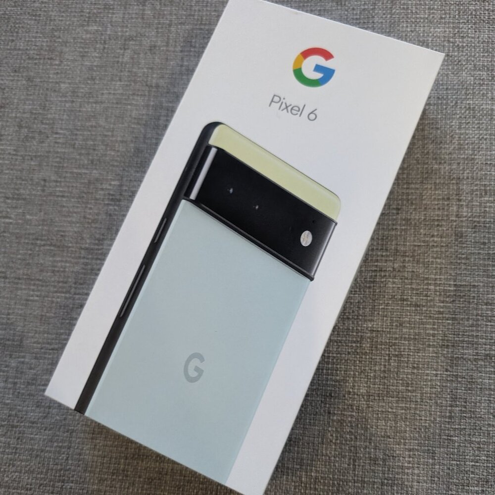 Google Pixel 6 - Sorta Seafoam 256GB